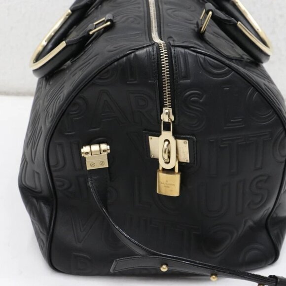 Louis Vuitton Embossed Cube Speedy 30 *READ* - Picture 12 of 16